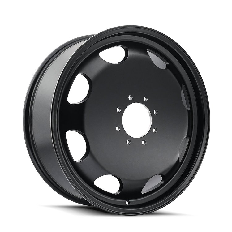 9110D-2870MBI100 9110D Summit Dually Rear Inner Wheel [Size: 20" x 8.25"] Matte Black Finish