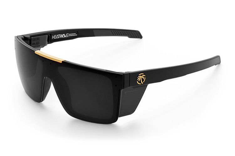 Performance Quatro Sunglasses [Black Frame, Black Lens, Z87+ Rated]