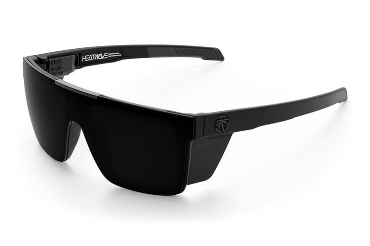 Performance Quatro Sunglasses [Black Frame, Ultra Black Lens, Z87+ Rated]