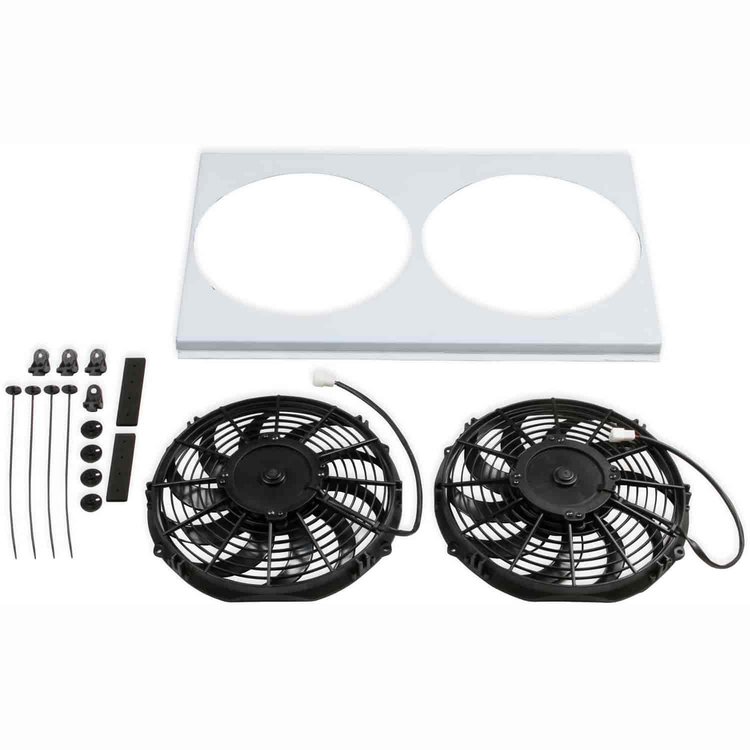 High-Performance Series Aluminum Fan Shroud Kit