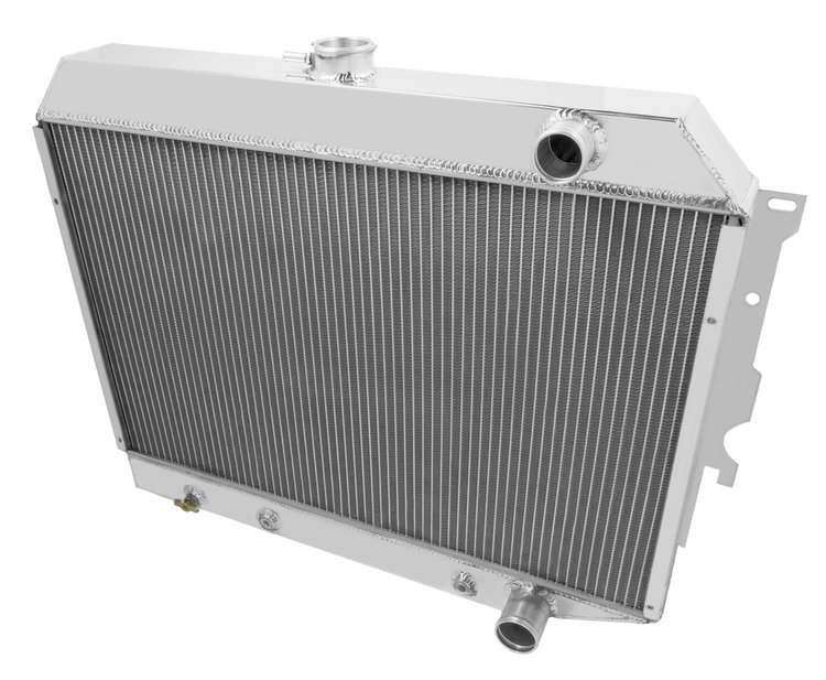 FB700 3 Row Aluminum Radiator for 1968-1974 Mopar B and E-Body Hemi Swap 5.7L, 6.1L, 6.2L and 6.4L with 26 in. Core Support