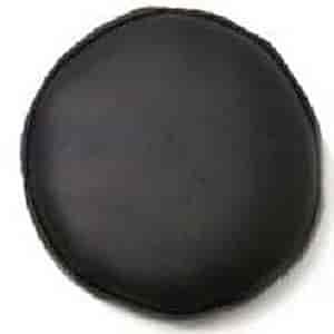 Center Steering Pad Black 4 Spoke