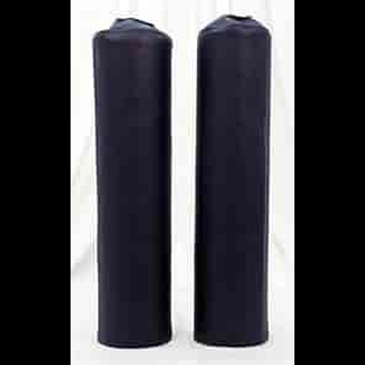 Small Coil-Over Covers Blue vinyl