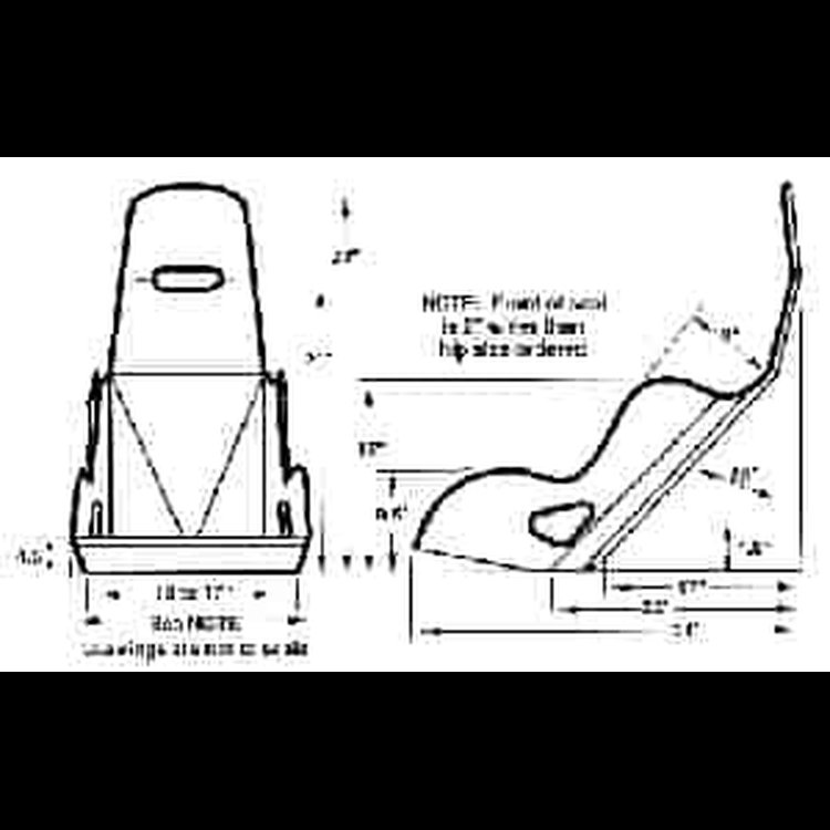 Mini-Cup Seat 15" Hip Width