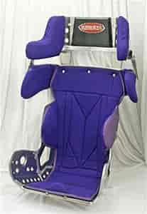 14" Seat Cover Only Purple Cloth