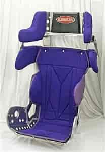14.5" Seat Cover Only Purple Cloth