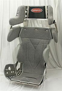 15.5" Seat Cover Only Grey Cloth