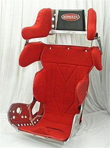 17" Seat Cover Only Red Cloth