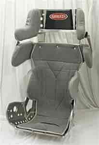 17" Seat Cover Only Grey Cloth