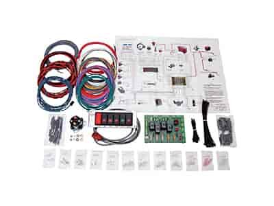 Dash-Mount Switch Panel/Wire Kit Plug-in wire connections