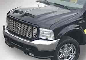 Ford Twin Scoop Hood 1999-2005 Excursion