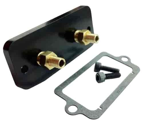 2-PORT BREATHER BLACK