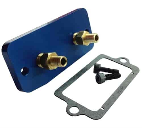 2-PORT BREATHER BLUE