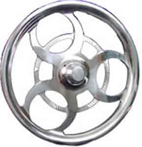 16" Billet Front Wheels Radioactive