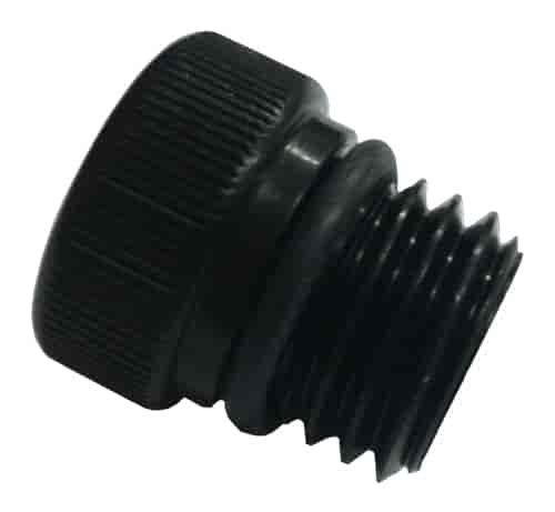 Billet Oil Plug (Long) Black