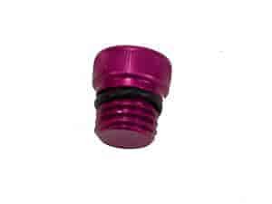 Billet Oil Plug (Long) Purple