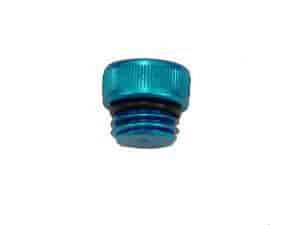 Billet Oil Plug (Short) Blue