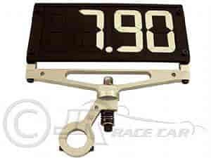 3 Digit Dial Board & Mount For 1 1/8" tubing