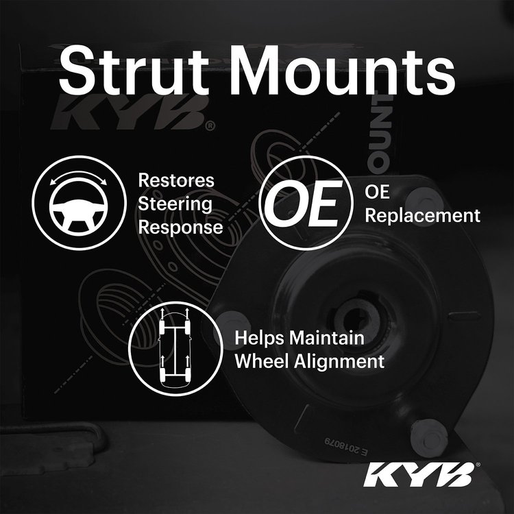SM5899 Mount Components Strut Mount Bracket for 2018-2024 Ford Models