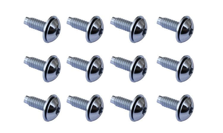 0479-191 Dash Panel Bolts for 1972-1986 Jeep CJ5, CJ7, CJ8 Scrambler, 1987-1995 Jeep Wrangler YJ