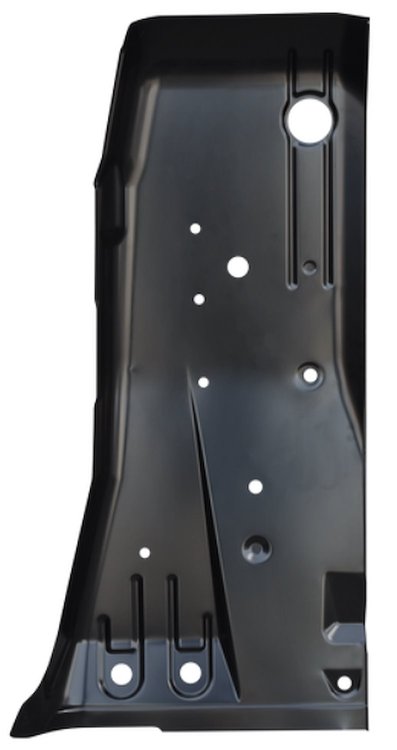 0482-228 Replacement Floor Panels, Jeep Comanche, Right/Passenger Side, 1986-1992, Steel, EDP Coated