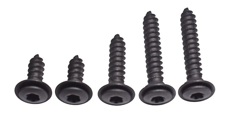 0485-190 Interior Door Panel Screw Set for 1997-2006 Jeep Wrangler TJ, 2004-2006 Jeep Wrangler LJ