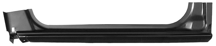 0812-101L Full Rocker Panel for 1996-2023 Chevy Express/GMC Savana Van, 2003-2009 Chevy Kodiak/GMC Topkick