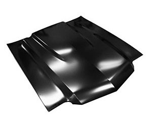 Steel Cowl Induction Hood for 1970-1972 Chevrolet Chevelle & El Camino