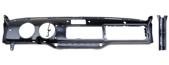 1947-53 CHEVY PU COMPLETE METAL DASH ASSY.