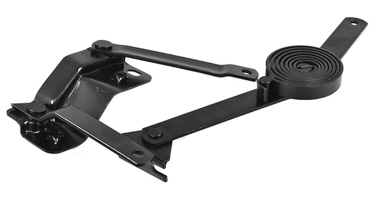 0846-047L Hood Hinge & Support Link, 47-'55, Driver's Side