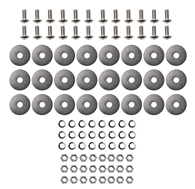 Rear Fender to Bedside Stainless Steel Bolt Kit GM Trucks