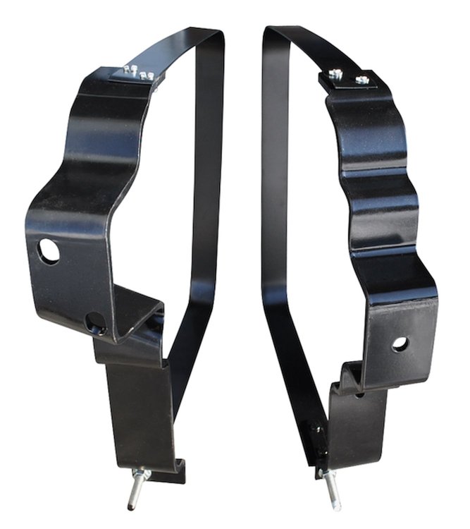 0846-407 Gas Tank Strap Set, 47-'48