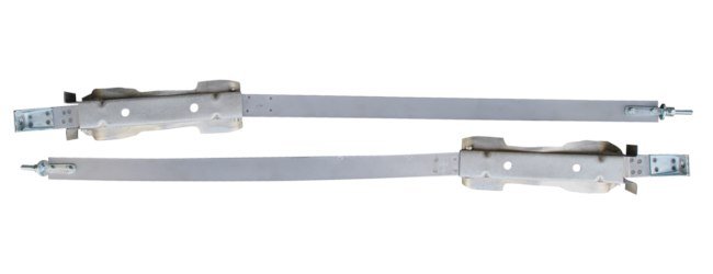 0846-408 Gas Tank Strap Set, 49-'54