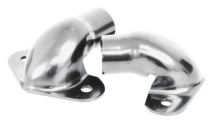 0846-425 Tailgate Hinge Set, 47-'53 Chrome Plated ; 2-Piece