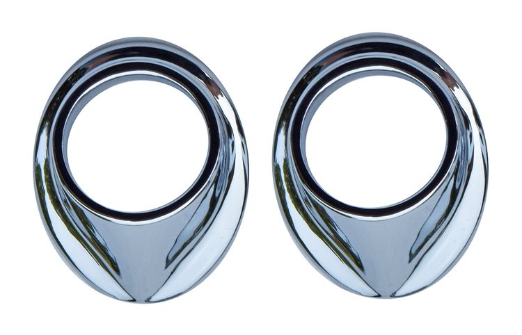 0846-705 Wiper Tower Bezels for 1947-1953 Chevy/GMC Trucks, Suburban