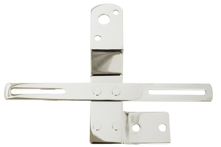 0846-755L Tail Light Bracket, 47-'53 (Chrome) Driver's Side