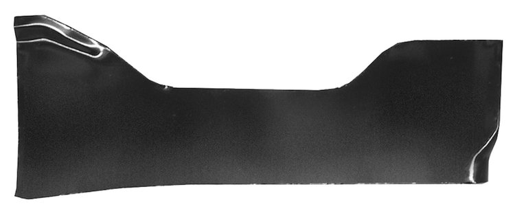 0847-226R Kick Panel Cover Plate, 55-'59, Passenger's Side