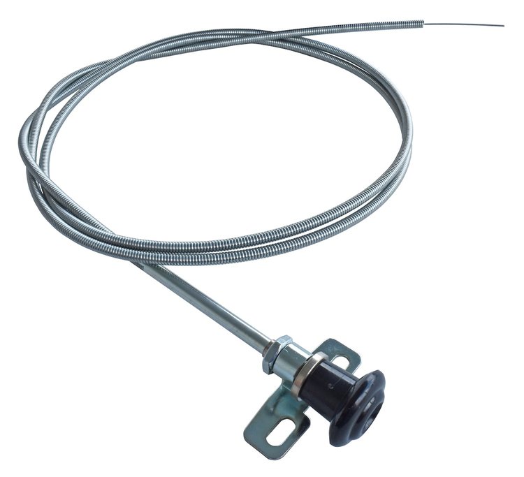 0847-342 Air Vent Cable for 1955-1959 Chevy/GMC Trucks [Black Knob]