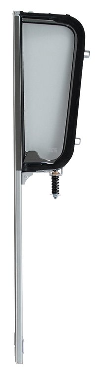 0848-258 Vent Window Assembly, 60-'63, Clear Glass, Passenger's Side