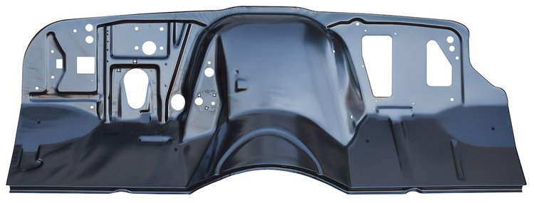 0849-249 Dash And Toe Panel, 69-'72, Firewall, With A/C
