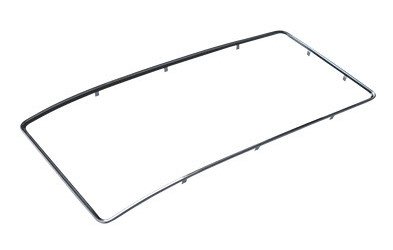0849-505 Center Console Trim Ring for 1969-1972 GM Trucks, 1969-1975 GM Blazer, Jimmy, Suburban w/Bucket Seats [Chrome]