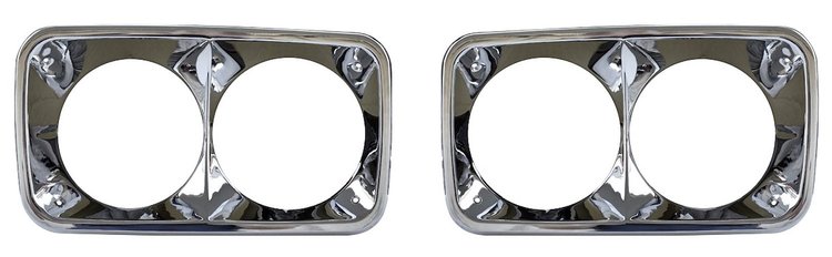 Headlight Bezel Set for 1969-1972 GMC Jimmy, Suburban, Truck
