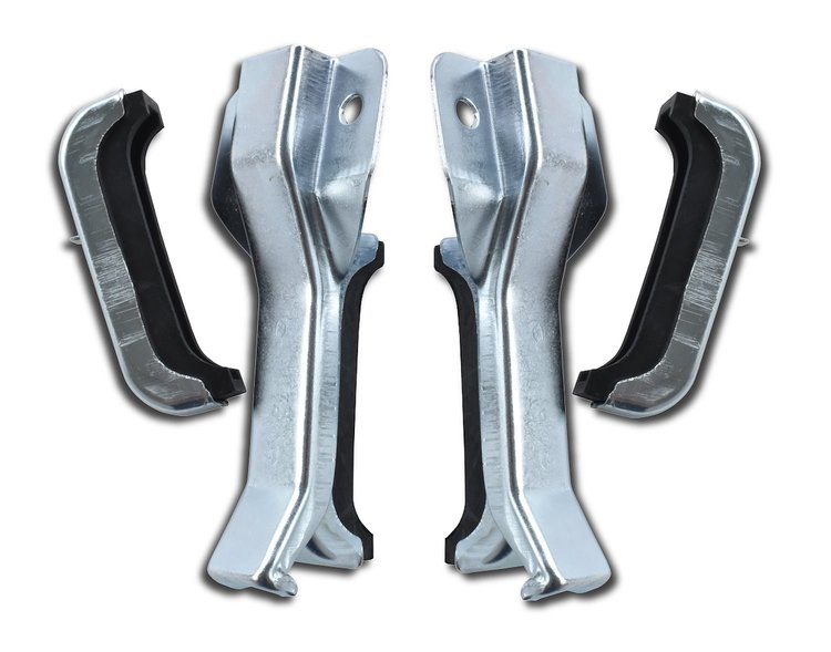 0849-541 4 Core Radiator Retainer Set for 1967-1972 Chevy/GMC Trucks, Blazer, Jummy, Suburban