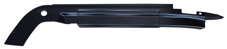 0849-612 Inner Roof Rail/Weatherstrip Channel, 67-'72, RH