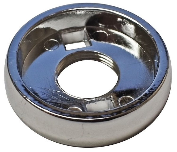 0849-708 Dash Knob Bezel for 1967-1972 Chevy & GMC Pickup Trucks/SUV [Chrome]