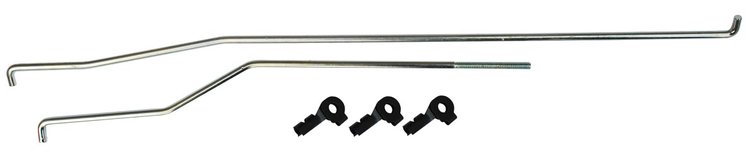 Door Lock and Relay Rod Set 1967-1972 Chevy/GMC Pickup Truck Right/Passenger-Side
