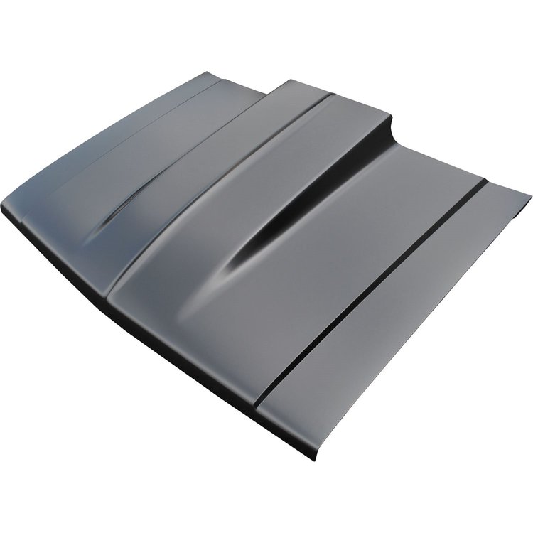 0851-037 Cowl Induction Hood for 1981-1987 GM Trucks, 1981-1991 Chevy Blazer, Suburban, GMC Jimmy, Suburban [4 in.]