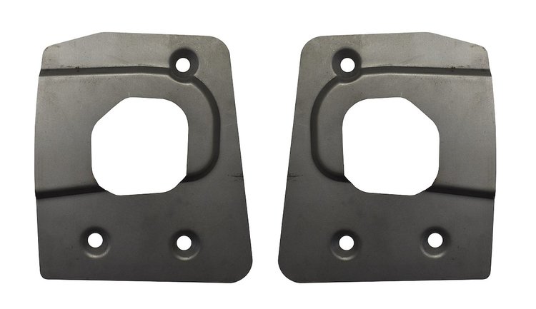 Door Latch Reinforcement Plates for 1969-1972 Chevrolet Blazer, GMC Jimmy [Left/Driver & Right/Passenger Side]