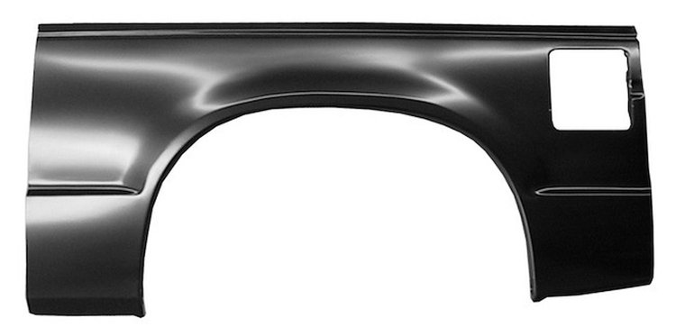 0870-127L Quarter Panel Wheel Arch Quarter Section, 83-'94, Driver's Side