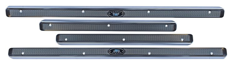 0901-340 Door Sill Plate Set for 1955-1957 Chevy Bel Air/150/210